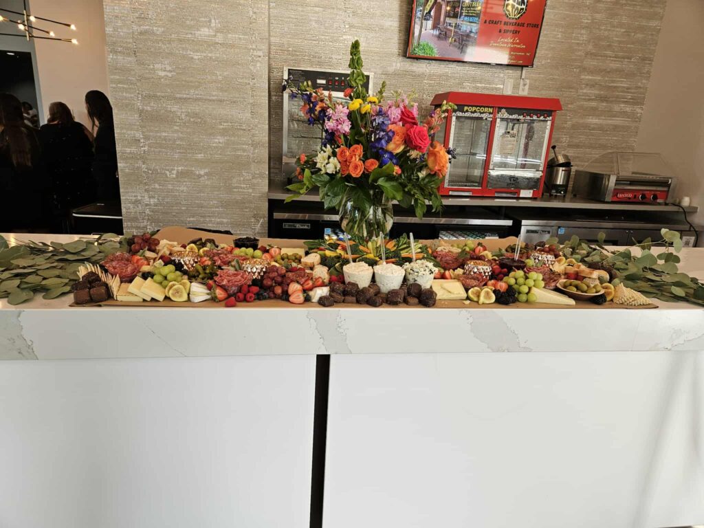 John 316 Center Taste Around the Lake 2025  banquet table